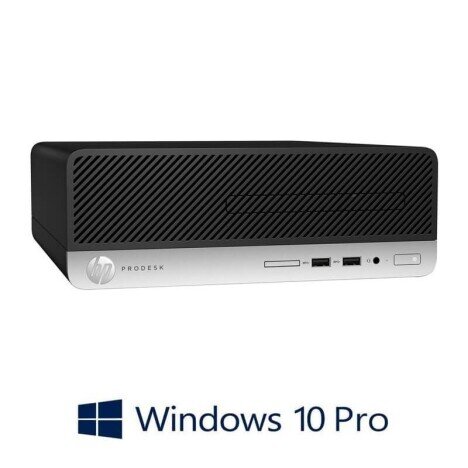 Calculatoare HP ProDesk 400 G4 SFF, Intel i3-7100, 8GB DDR4, Windows 10 Pro